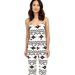 BB Dakota Tribal Print Bell Bottom Jumpsuit